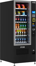 KoolMore Refrigerated Snack Vending Machine with 36 Slots and Bill acceptor in Black (KM-VMR-30-B)