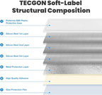 108 Pieces of 58 kHz Acousto-Magnetic (AM) Security Tag Labels, Compatible with 58 kHz EAS Systems. Features Simulated Barcodes