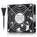 Wathai EC Industrial Case Fan 120mm x 38mm Ball Bearing 116 CFM AC 110V 115V 120V 220V 240V Brushless Cooling Fan 120x120x38mm