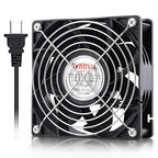 Wathai EC Industrial Case Fan 120mm x 38mm Ball Bearing 116 CFM AC 110V 115V 120V 220V 240V Brushless Cooling Fan 120x120x38mm