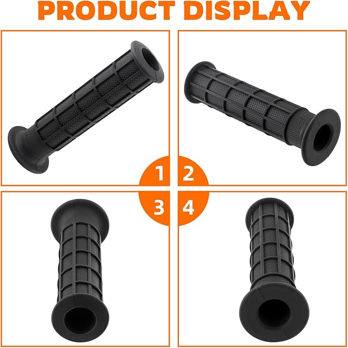 2Pcs Handle Bar Grips Handlebar Compatible with Honda ATC185 ATC200 FourTrax 200 Sportrax 250EX 300EX 400EX Replaces 53165-HP5-600