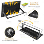 600W 2pack LED Stadium Flood Lights ,(3050W Equivalent)67500LM Super Bright LED Arena Outdoor Lights,100-277V IP66 Waterproof 5000K Daylight White Commercial Lighting for Sports Fields and Counts