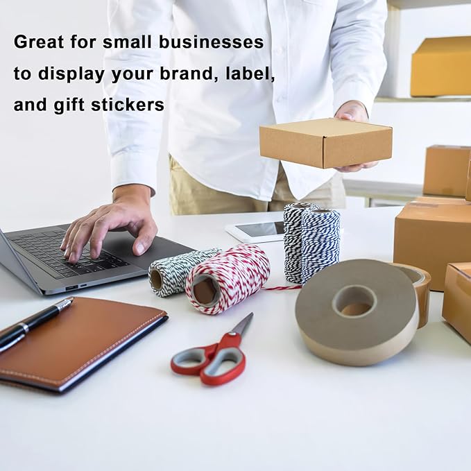 MEBRUDY 6x6x2 Inches Shipping Boxes Pack of 25, Small Corrugated Cardboard Box for Mailing Packing Literature Mailer