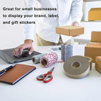 MEBRUDY 6x6x2 Inches Shipping Boxes Pack of 25, Small Corrugated Cardboard Box for Mailing Packing Literature Mailer