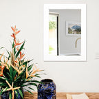 Ruomeng Wall Mirror Rectangle Decorative Mirror 12" x 16" for Entryway, Bedroom, Living Room, White