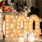 Marquee Letters 4 Feet Tall, 4FT Large Light up Letters O, Big Sign O with Warm White Light for Birthday HOCO Wedding Proposal Engagement Graduation Party Backdrop Decorations