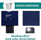 BGment Blackout Curtains for Bedroom - Grommet Thermal Insulated Room Darkening Curtains for Living Room, Set of 2 Panels, Each 46 x 72 Inch, Navy Blue