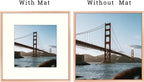 Frametory, 12x12 Metal Picture Frame with Mat for 8x8 Picture & Real Glass, Aluminum Photo Frame Collection (Rose Gold, 1 Pack)
