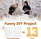 Imprsv 3FT Light Up Numbers, Marquee 13th Birthday Decorations for Girls Boys, Large Light Up 13th Birthday Women Foam Board Anniversary Party Decorations Arch Kit (DIY)