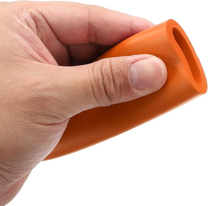 uxcell Foam Tubing for Handle Grip Support, 32mm(1 1/4") ID 44mm(1 3/4") OD 1m Length Orange