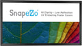 SnapeZo Photo Frame 12x24, Black, 1.25 Inch Aluminum Profile, Front-Loading Snap Frame, Wall Mounting, Professional Series