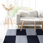 Peel and Stick Carpet Squares 24" x 24", Self Adhesive Non-Slip Carpet Tiles, Peel and Stick Soft Padded Carpet Tiles for Kitchen Bedrooms Indoor Outdoor(10 Tiles/40 sq ft)