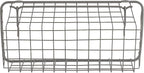 Spectrum Pegboard & Wall Mount Wire Basket Small (Industrial Gray) - Storage & Organizer for Garage, Tools, Shed, Home, Work Bench, Crafts, & More
