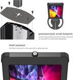 SPROCKET T Print Label & Badge Printer Kiosk - Professional iPad Kiosk Stand with Brother QL Printer Integration - Anti-Theft Tablet Floor Stand for Visitor Badges & Check-Ins, iPad 11-inch (A16)