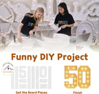 imprsv 4FT Light Up Numbers, Marquee Numbers 50th Birthday Decorations for Women Men, Large Light Up 50 Birthday Women Foam Board Anniversary Party Decorations Arch Kit (DIY)