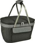 Picnic at Ascot Patented Insulated Folding Picnic Basket Cooler- Designed & Quality Approved in The USA