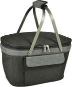 Picnic at Ascot Patented Insulated Folding Picnic Basket Cooler- Designed & Quality Approved in The USA