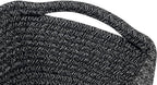 CubesLand Mixed Black Baskets Bins for Organizing,Small Woven Storage Baskets for Shelves,Cute Closet Cube Bins Set 2,Baby Nursery Cube Organizer Toys Basket Bin,Home Decor Organization Bins