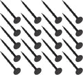 100Pcs Plastic Pegs Garden Stakes for Ground Fixing Garden Anchors for Lawn Weed Barrier Sunshade Net and Tarp Easy-Insert Ground Spikes for Outdoor Gardening Tools