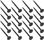100Pcs Plastic Pegs Garden Stakes for Ground Fixing Garden Anchors for Lawn Weed Barrier Sunshade Net and Tarp Easy-Insert Ground Spikes for Outdoor Gardening Tools