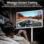 32-Inch FHD Smart Portable TV on Wheels, Rolling TV 1080P Touch Screen Android 15 OS Monitor, EDLA-Certified, 6G RAM + 128GB, 8MP Camera, Built-in 6–8H Battery, Full Swivel Rotation, Voice Remote