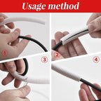 Cord Protectors from Pets, 30FT Electric Wires Covers Cord Covers for Pets Cord Management Protect Wires from Chewing Through Safe Around Rabbits, Cats，Dogs-Outside Diameter 15.8mm