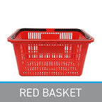 SSWBasics Red Shopping Basket