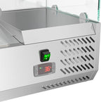 KoolMore SCDC-3P-SSL Commercial-Refrigerator, 40 Inch with Sneeze Guard, Silver