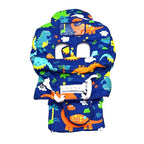 Premium Shopping Cart Cover & High Chair Cover, Easy Install, Harness System, Soft Comfort Cushioning, Universal Size (Dinosaur)