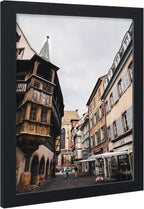 VCK 16x20 Poster Frame in Black with Polished Plexiglass Set of 5 Horizontal and Vertical Formats with Included Hanging Hardware