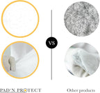 PAD 'N PROTECT Temporary Floor Protectors for Hardwood Floors Tile & Paint, 32" x 100', Anti Slip&Pull, Paint&Waterproof, Reusable Floor Covering, Easy Applied for Construction & Renovation