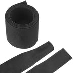 MECCANIXITY Braided Cable Sleeves Heat Shrinkable Fabric Sleeving, 1 9/16" 3ft Black 2:1 Ratio Heat Shrinkable Cord Protector for Harness Cable, Network Cable Protection, Cable Management