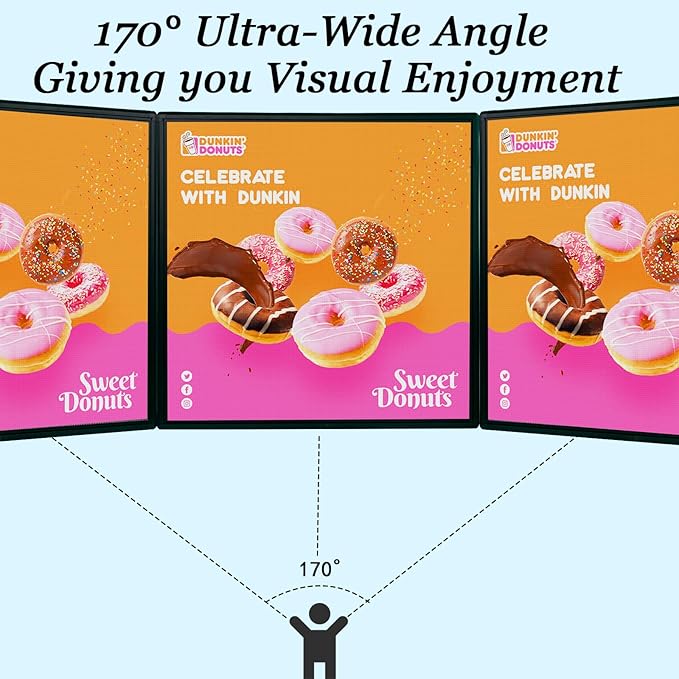 P6 Outdoor Full Color 40'' x 40'' Scrolling LED Display Digital Signage For HD images and HD Video led Sign Electronic Message Board With High Brightness For Store Advertising