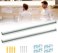 CjgyzTicket Holder for Restaurant, 36/48/60 inches, Restaurant Order Holder，Durable and Easy to use, Suitable for Commercial Kitchens, cafes, Fast-Food(36 Inch, 2 Pcs) (36 Inch)