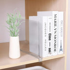 Sorbus 4 Acrylic Shelf Dividers for Shelves, Great Organizer for Clothes, Linens, Purse Separators, Versatile for Closets, Kitchen Cabinets, Bedroom (4-Pack)