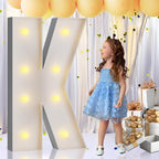 imprsv 3FT Marquee Letters, Mosaic Light Up Letters for Birthday Baby Shower Wedding Engagement Party Backdrop Decor, Large Marquee K for Party Decorations