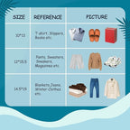 JinRuiKJ Poly Mailers with Handle 10x13 Inch 25 Pcs, Easy to Carry Packaging Bags for Small Business, Thank You Shipping Bags with Self Adhesive Strip, Tearproof and Waterproof - Trpoical Leaves