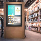 Enclosed Bulletin Board Outdoor Noticeboard with Locking Door, Weather-Resistant, Grey Felt, Black Aluminum Frame, 36 x 24 in