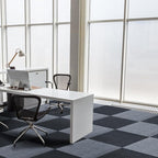 Peel and Stick Carpet Squares 24" x 24", Self Adhesive Non-Slip Carpet Tiles, Peel and Stick Soft Padded Carpet Tiles for Kitchen Bedrooms Indoor Outdoor(10 Tiles/40 sq ft)