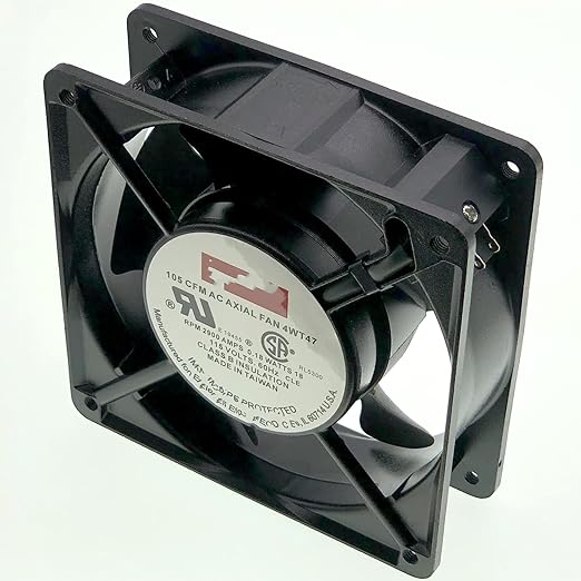 for 4WT47 AXIAL Fan 115V-AC 105CFM Cooling Fan D506793,120mm Cabinet Welding Cooling Fan, Square ac axial Fan