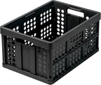 Clax® crate | folding box | basket | 48 qt (12 gal) | black