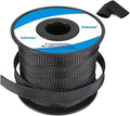 100Ft-1/8inch PET Expandable Braided Wire Sleeving,Wire Loom Cable Sleeve for TV,Computer,Home Theater,Automotive,Home Industrial,Electrical Wires,Chemical,Protect Cat from Chewing Cords,Black