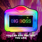 LED display Bottle Service Sign Club signs for bottle service Color Display Lights with APP Programmable Scroll Play, Hand Holding Light Box letter board Ideal for bars, nightclubs, and parties