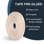 PATIKIL Maple Edge Banding, 1 Inch x 250 ft Wood Veneer Tape Pre-glued Flexible Plywood Edge Banding with Hot Melt Adhesive for Furniture Restoration