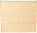 4-Section Coat Locker with Bench & Cubby Storage Organizer Cubes, Wooden Backpack Storage Organizer with Coat Hooks and Cubbies for Kids, Daycare, Classroom