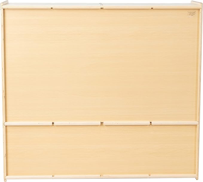 4-Section Coat Locker with Bench & Cubby Storage Organizer Cubes, Wooden Backpack Storage Organizer with Coat Hooks and Cubbies for Kids, Daycare, Classroom