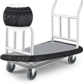 Bellman Cart Bumper Guard and Wall Protector Hotel Luggage Cart Bumper Collision Protector Cover for Airport & Travel Accessory Indoor & Outdoor Use(Large)
