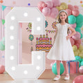 Light Up Letters, Marquee Letters 4 Feet Tall with Cool White Light, Large Letter for Party Graduation Homecoming Wedding Event Decoration, Marry Me Light Up Letter 4ft Marquee Sign Letras C