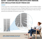 12x24 Return Air Grille(Duct Opening Size),Air Return Vent Cover,Flat Vent Cover,Rejillas De Aire Acondicionado Para Casa,Return Air Grilles,Outer Dimensions:13.75"Wx25.75"H(12"W x 24"H, Duct Opening)