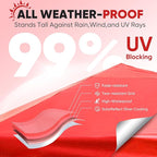 Sekey 10x10 Pop Up Canopy with Pockets Sidewall, One Push Setup Instant Outdoor Gazebo, Instant Easy Up Canopy with UPF50+ Top, 4 Weight Bags for Events, Beach, Patio, Camping
